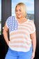 Old Glory Sleeveless Sweater - FamFancy Boutique