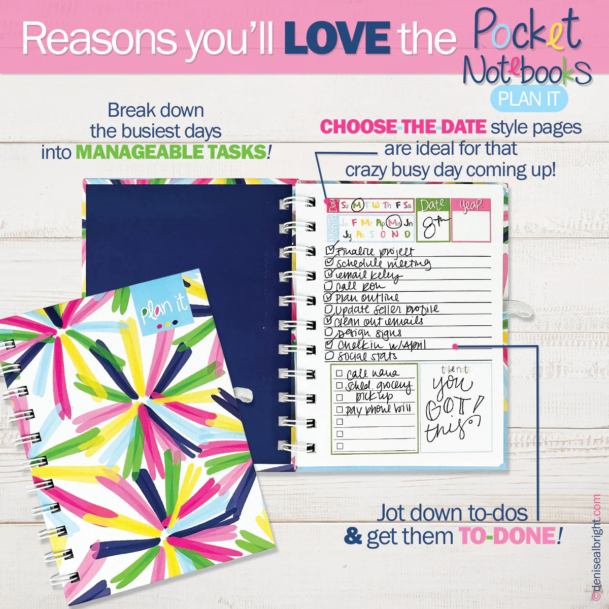 Plan It! Pocket Notebooks