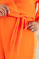 Roll With me Romper in Tangerine - FamFancy Boutique
