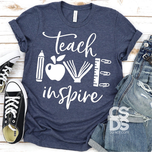 Teach Love Inspire - FamFancy Boutique