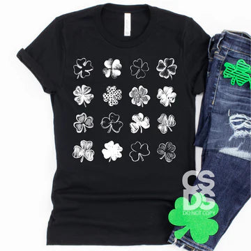St. Patrick's Day Clover Collage - FamFancy Boutique
