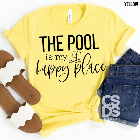 The Pool is My Happy Place - FamFancy Boutique