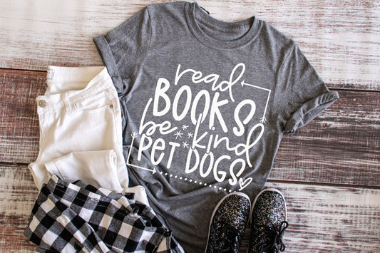 Read books be kind pet dogs - FamFancy Boutique