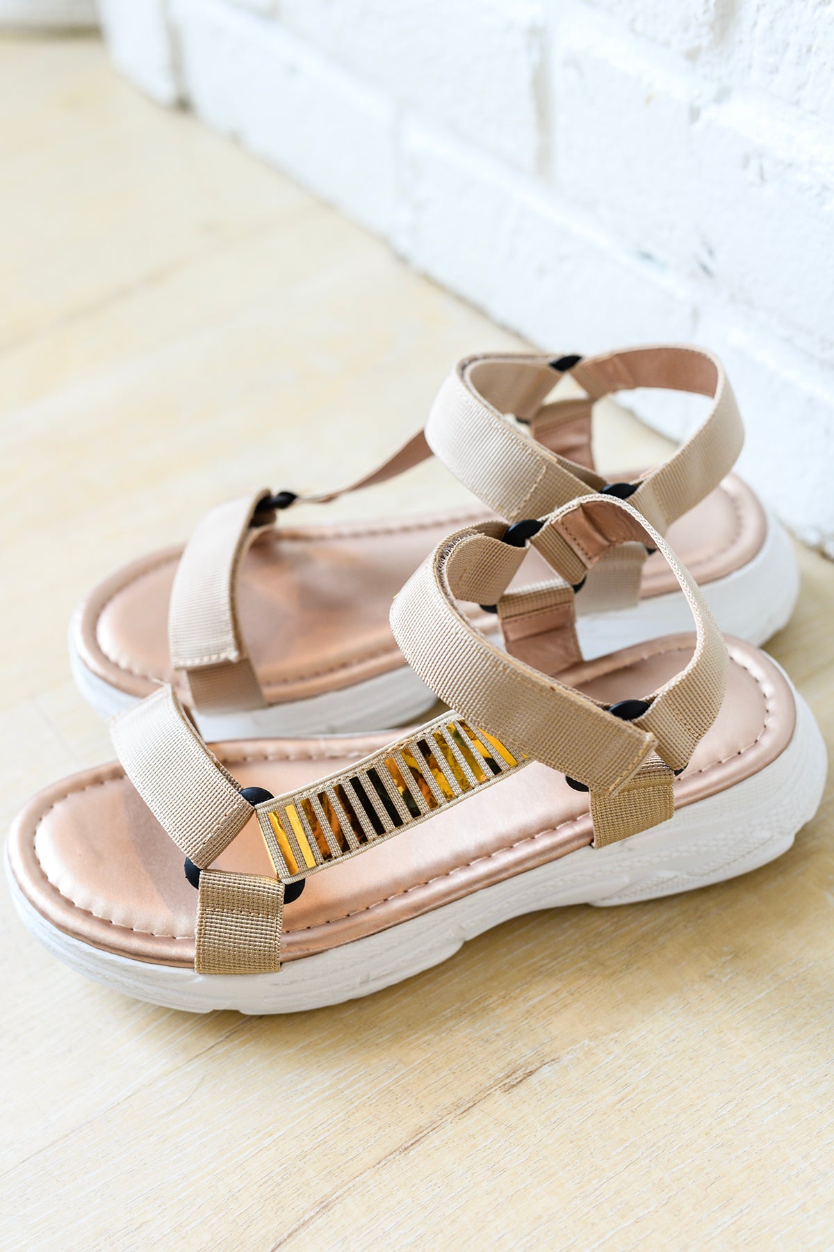 Sidewalk Strappy Sports Sandals - FamFancy Boutique