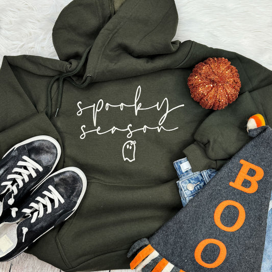 Spooky Season Embroidery Everyday Hoodie