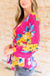 Spring to Be Sprung V-Neck Floral Blouse - FamFancy Boutique