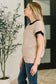 Sure Seems Sweet Contrast Trim Sleeveless Sweater