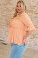 Sweet Sherbet Swiss Dot Top - FamFancy Boutique