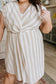 Twisted and Tailored Striped Dress - FamFancy Boutique