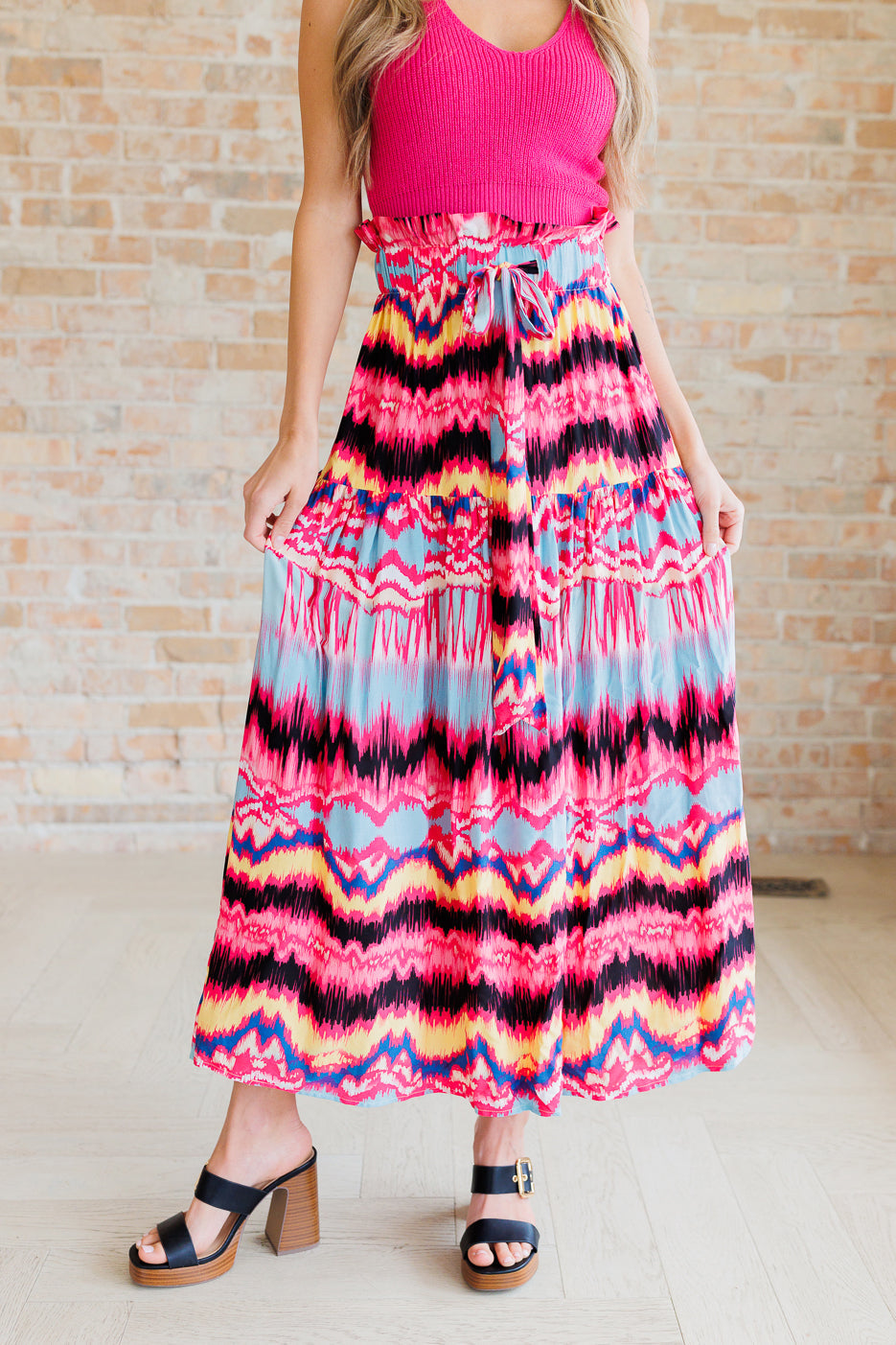 Watch Me Twirl Abstract Skirt - FamFancy Boutique