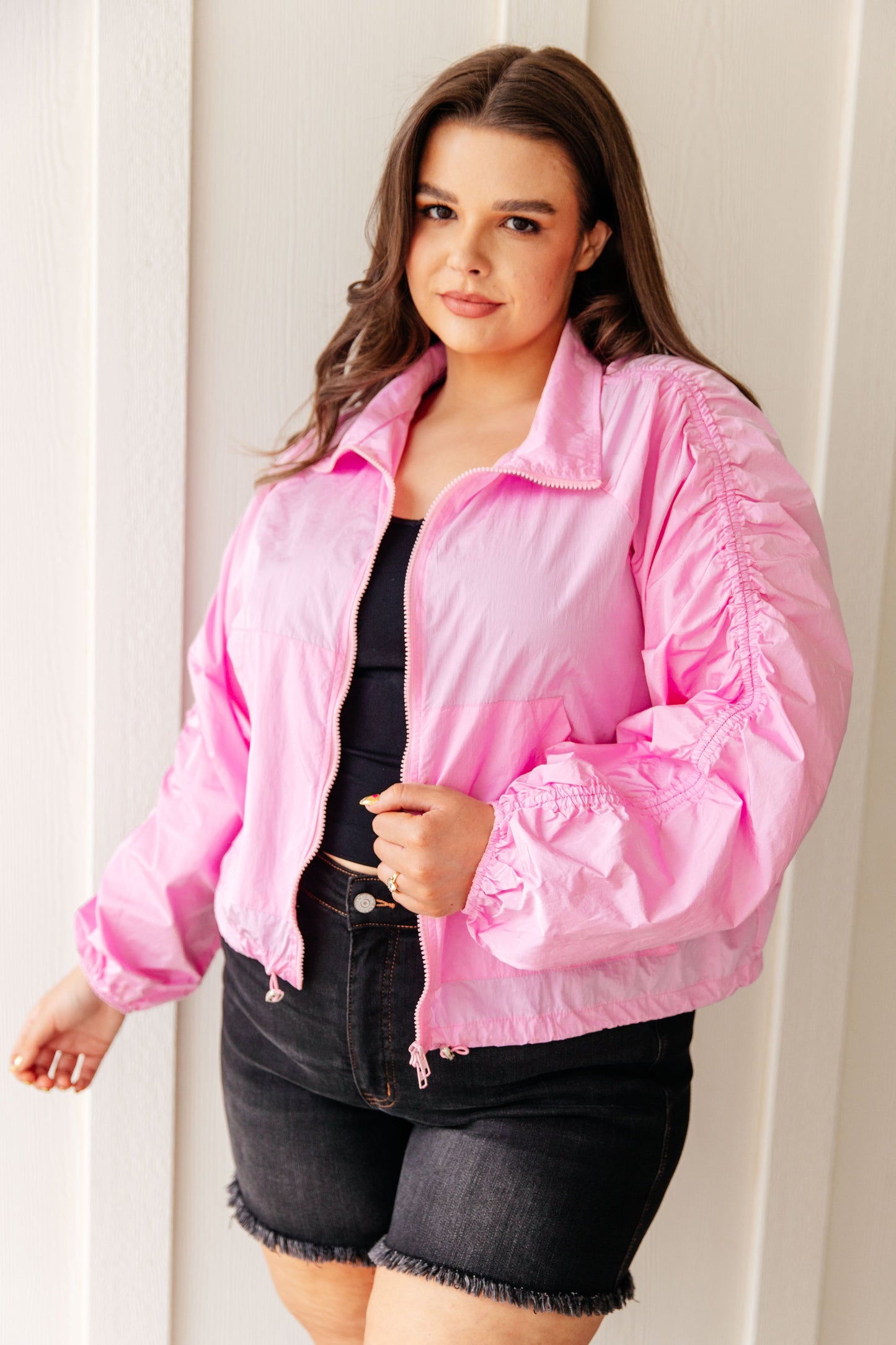 Weak in the Knees Windbreaker - FamFancy Boutique
