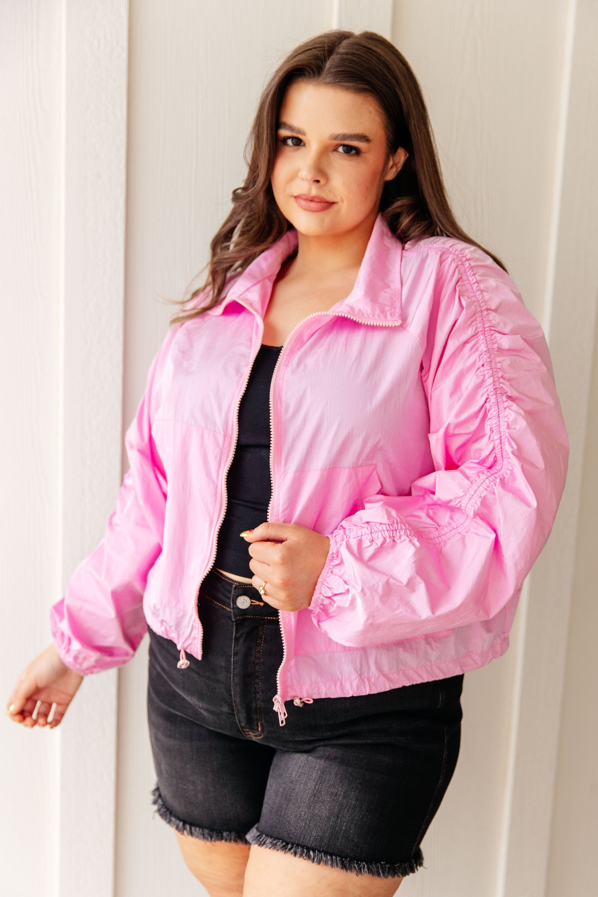 Weak in the Knees Windbreaker - FamFancy Boutique