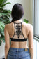 Tattoo Mesh Racerback Bralette