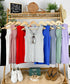 IN STOCK Addison Henley Tank - Rose FINAL SALE