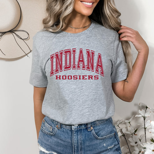 Indiana Hoosiers Varsity Graphic Tee & Sweatshirt
