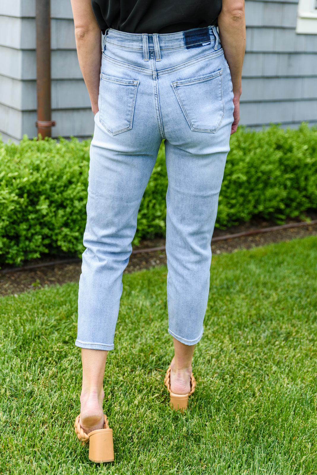 A-Game Mom Fit Jeans - FamFancy Boutique