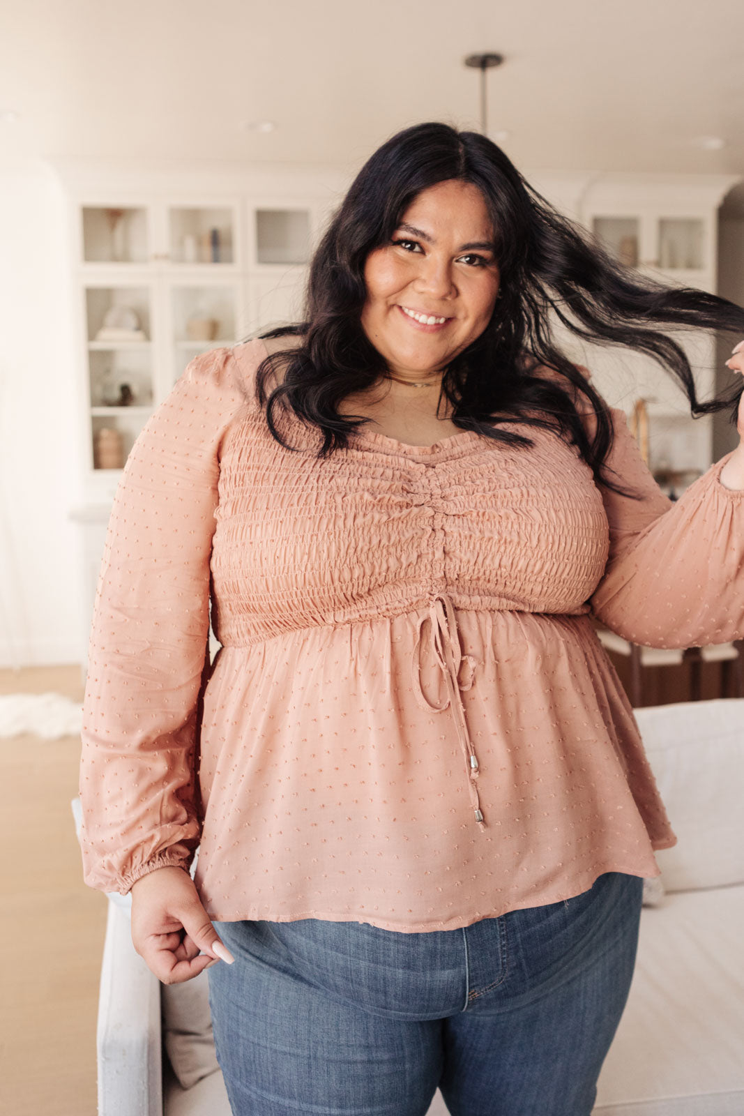 Always Lovely Top In Mauve - FamFancy Boutique