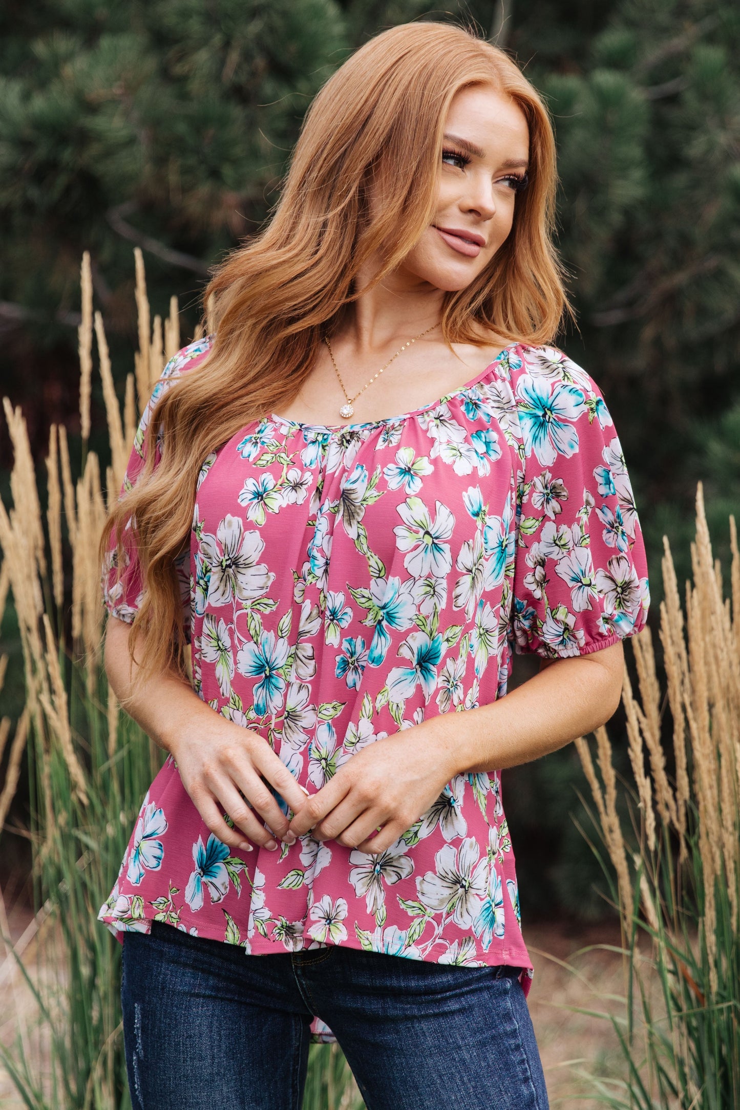 Bloom So Bright Floral Top - FamFancy Boutique