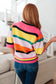 Bright Side Striped Sweater - FamFancy Boutique