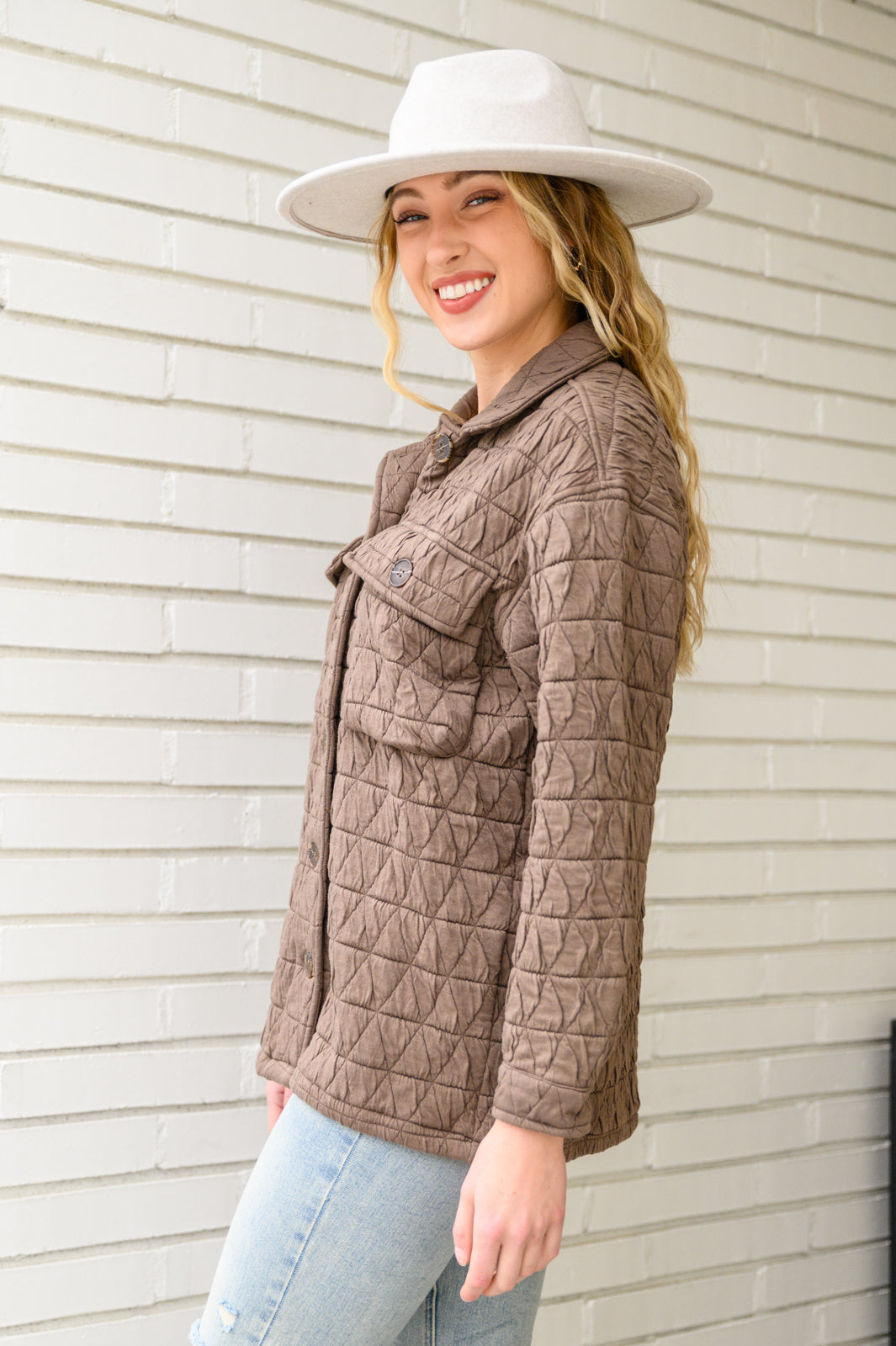 Coming Back Home Jacket in Mocha - FamFancy Boutique