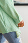 Corey Button Up Top In Vintage Green
