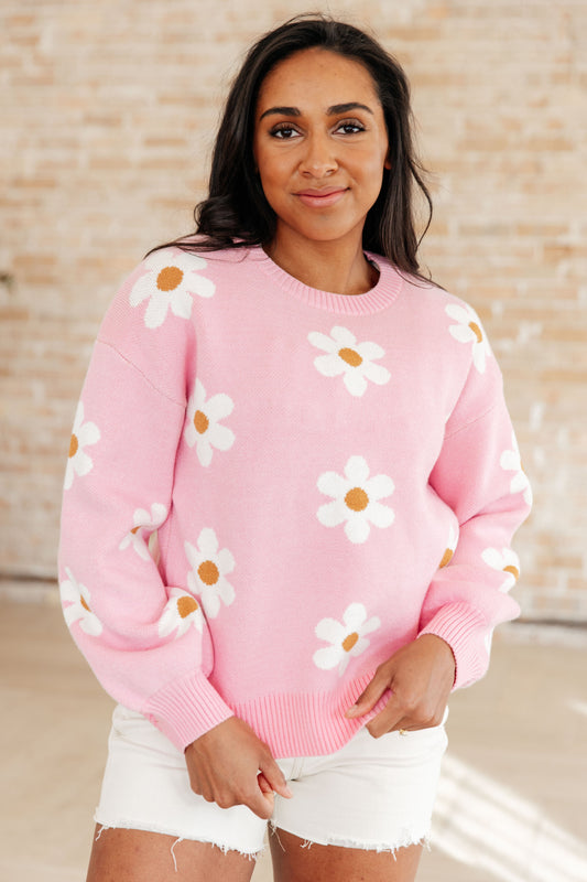 Don't Worry About a Thing Floral Sweater - FamFancy Boutique