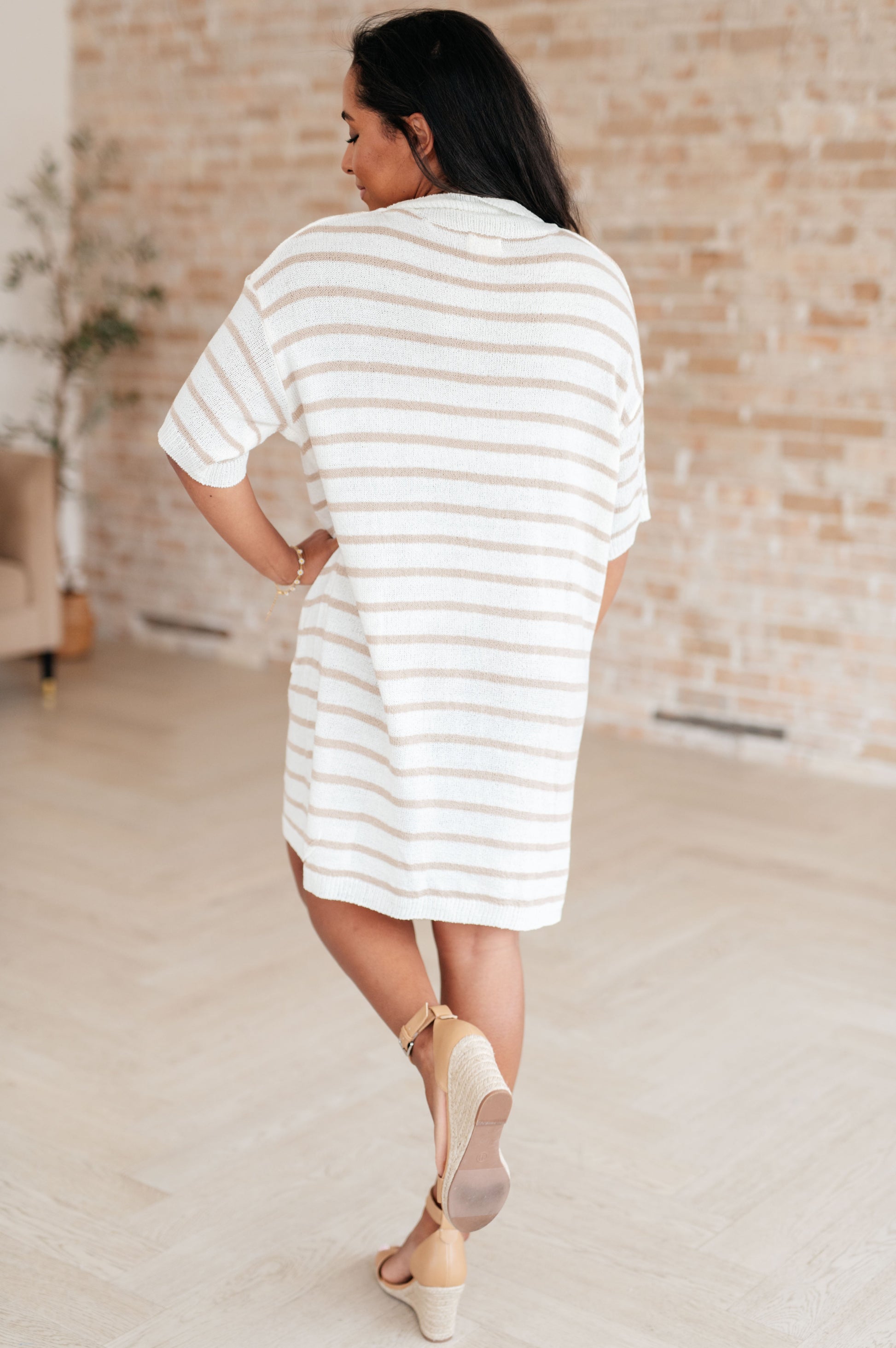 Easy Street Striped Dress - FamFancy Boutique