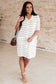 Easy Street Striped Dress - FamFancy Boutique