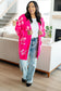 Enough Anyways Floral Cardigan in Pink - FamFancy Boutique