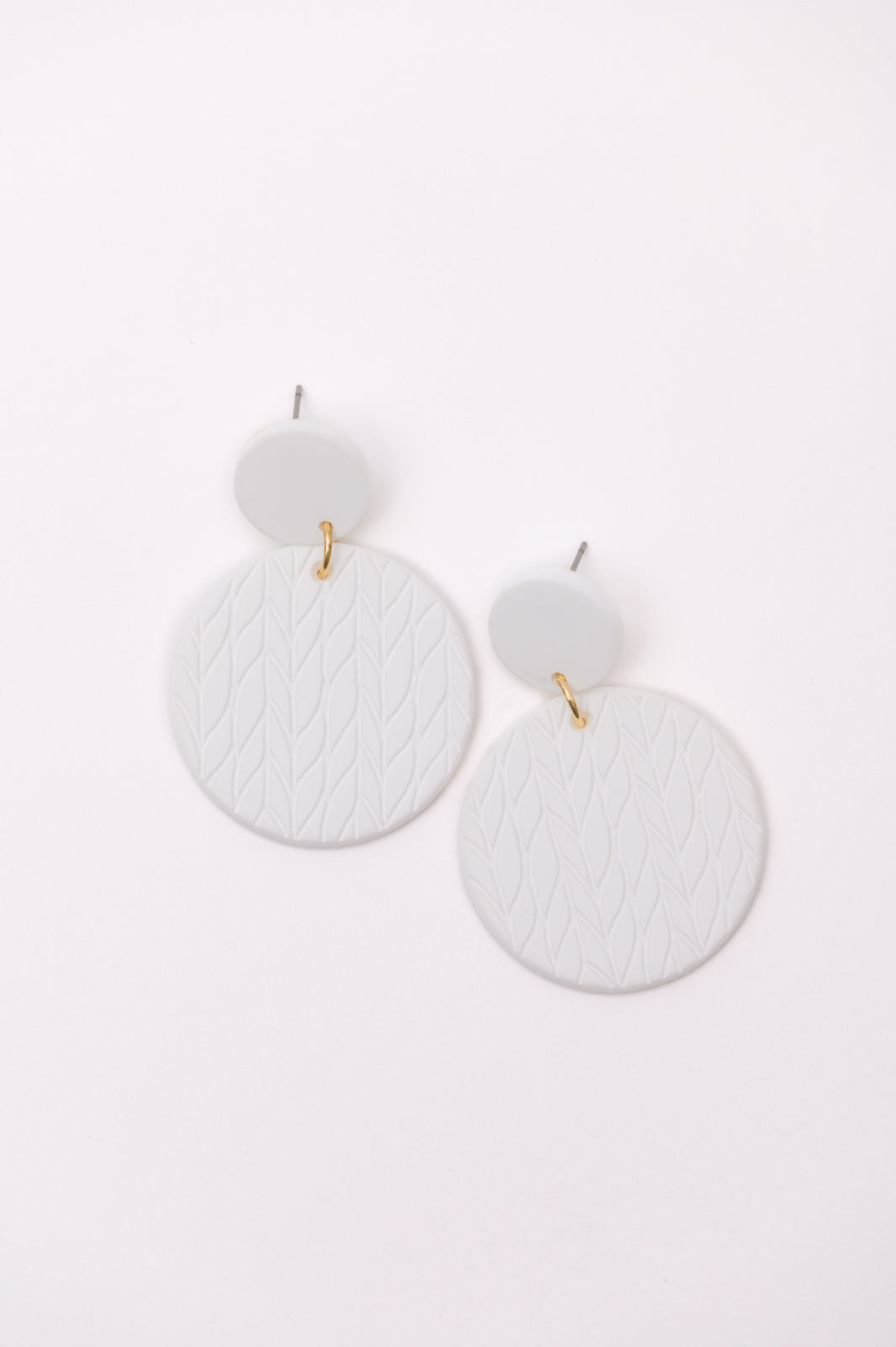Falling Petals Earrings in Cream - FamFancy Boutique