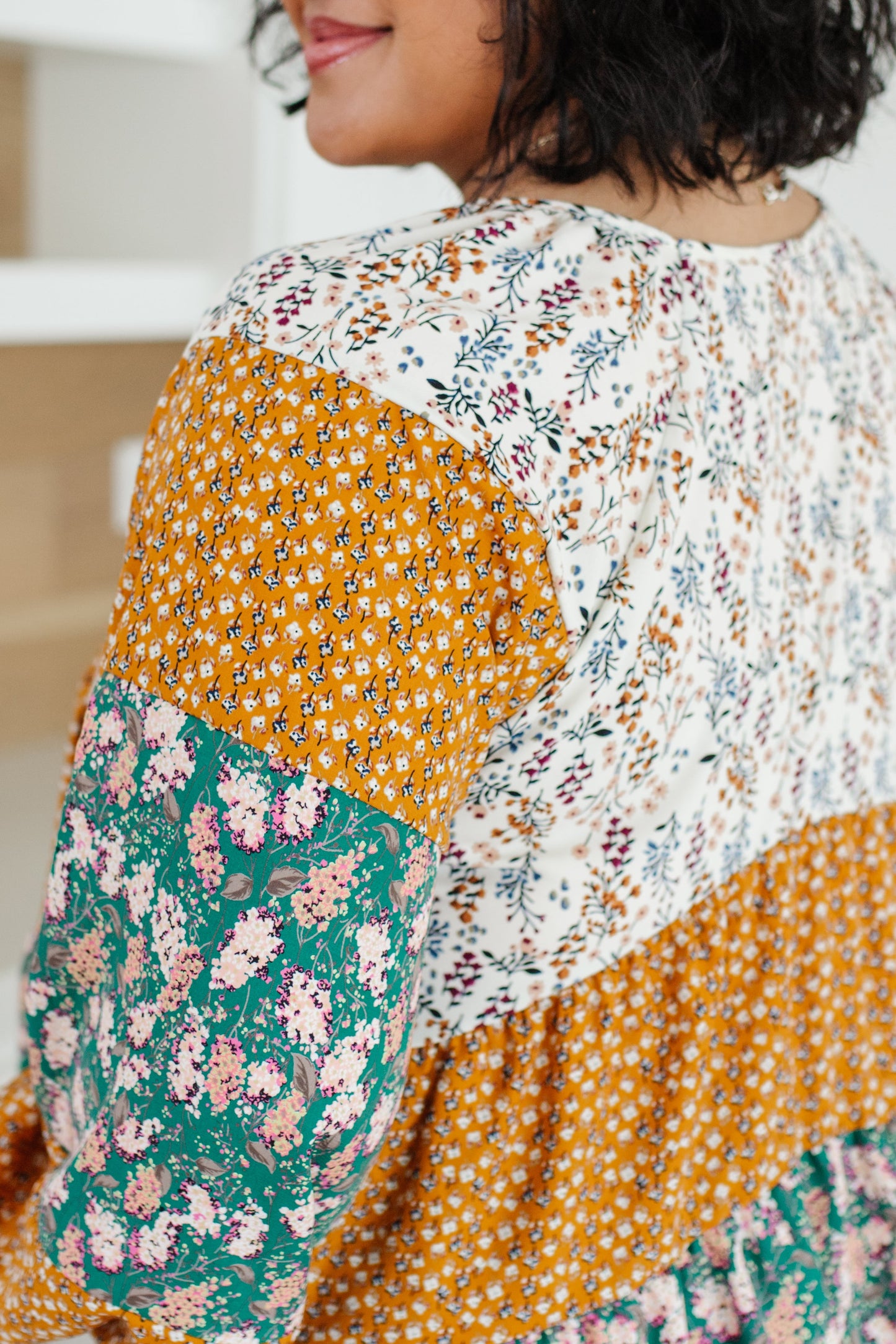 Garden Party Blouse - FamFancy Boutique