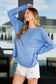 Gently Down the Stream Long Sleeve Top - FamFancy Boutique