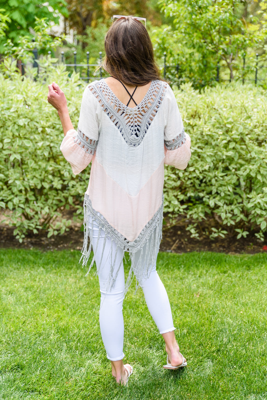 Get Me Started Poncho - FamFancy Boutique