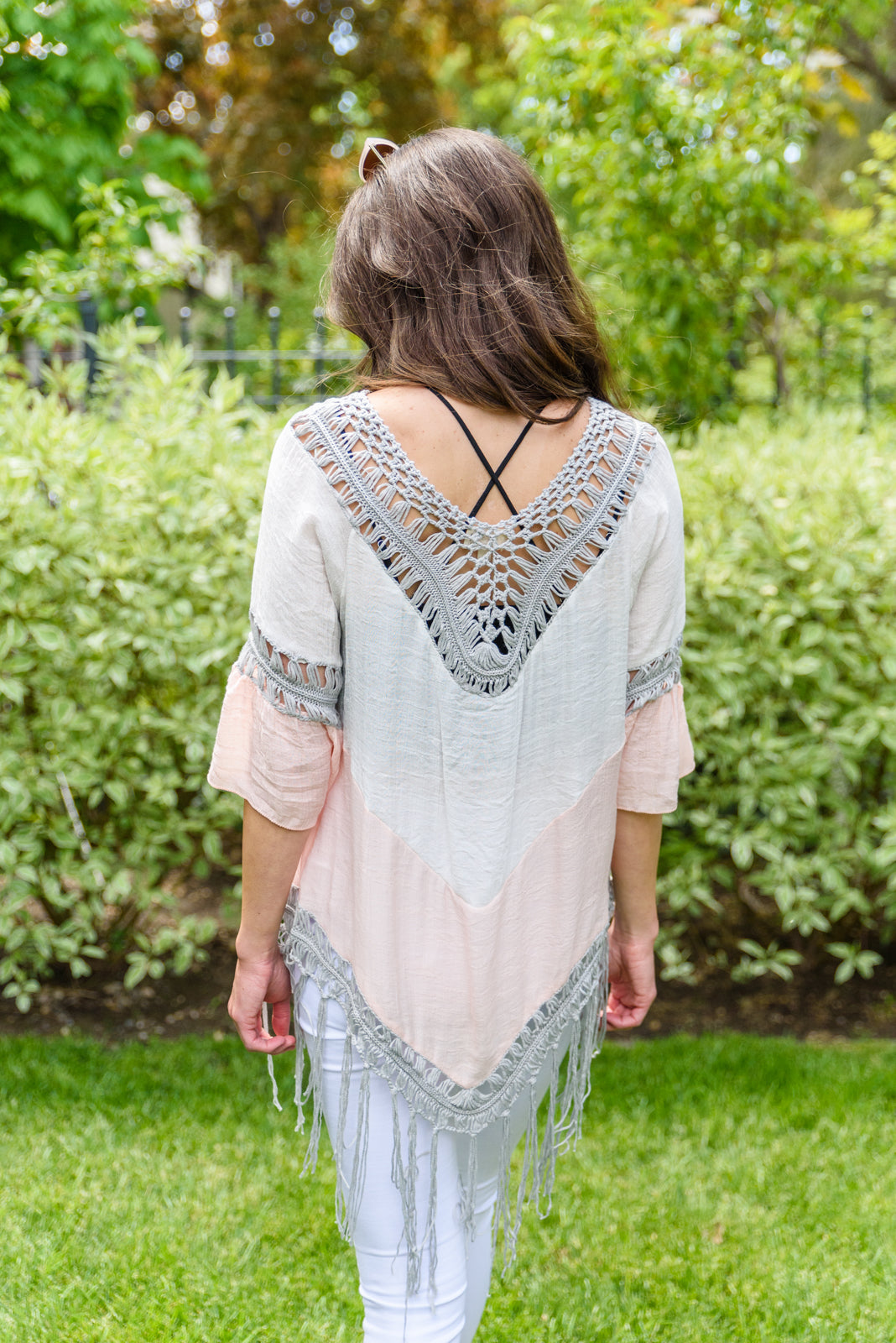 Get Me Started Poncho - FamFancy Boutique