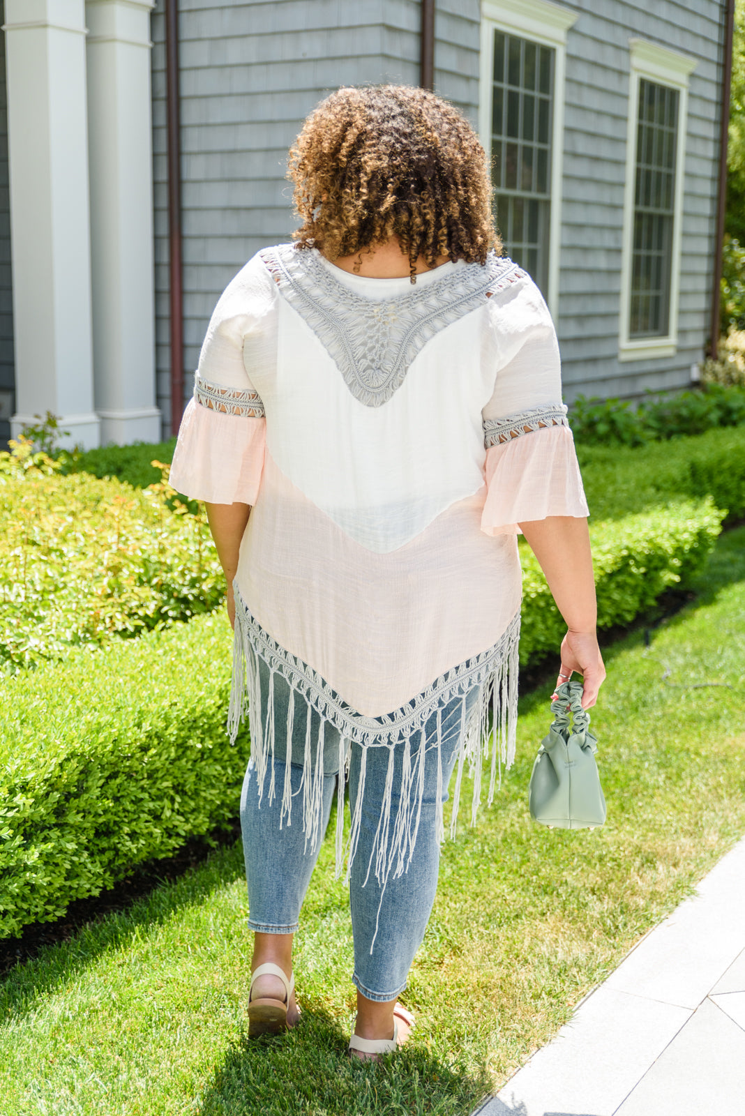 Get Me Started Poncho - FamFancy Boutique