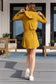 Getting Out Long Sleeve Hoodie Romper Gold Spice - FamFancy Boutique