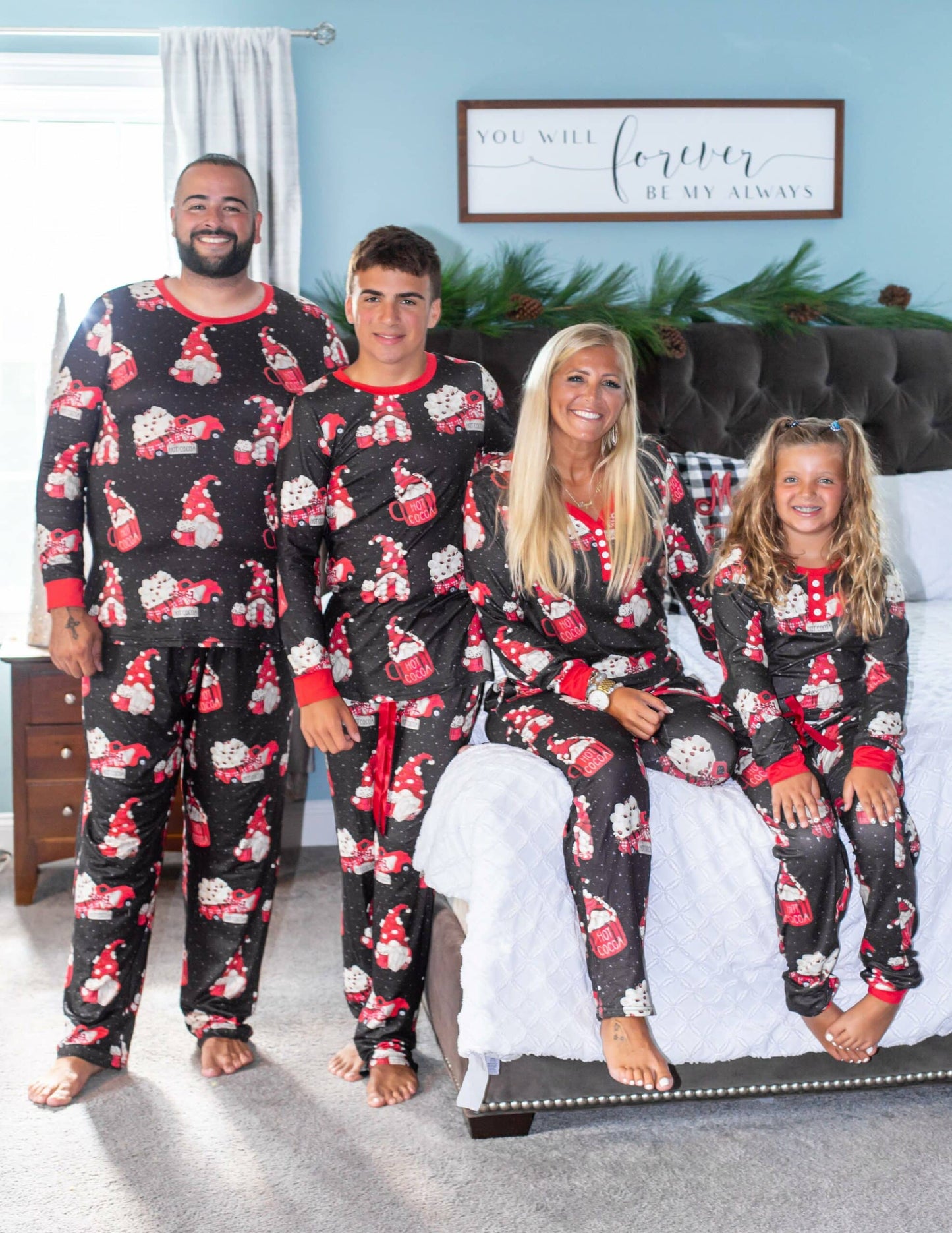 Matching Christmas Pajama Hot Cocoa - FamFancy Boutique