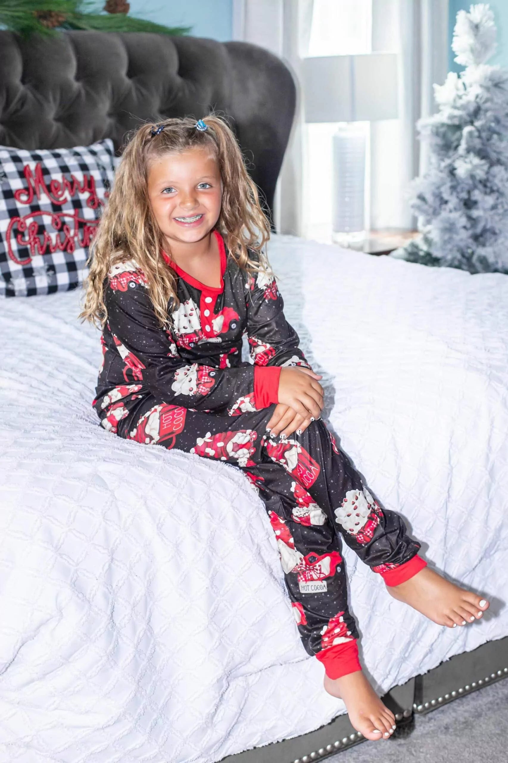 Matching Christmas Pajama Hot Cocoa - FamFancy Boutique