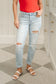 Super Light Destroyed Boyfriend Jeans - FamFancy Boutique