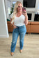 Bree High Rise Control Top Distressed Straight Jeans - FamFancy Boutique