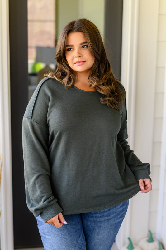 Just Say So Long Sleeve Top - FamFancy Boutique