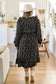 Larissa Long Sleeve Ruffle Hem Dress - FamFancy Boutique