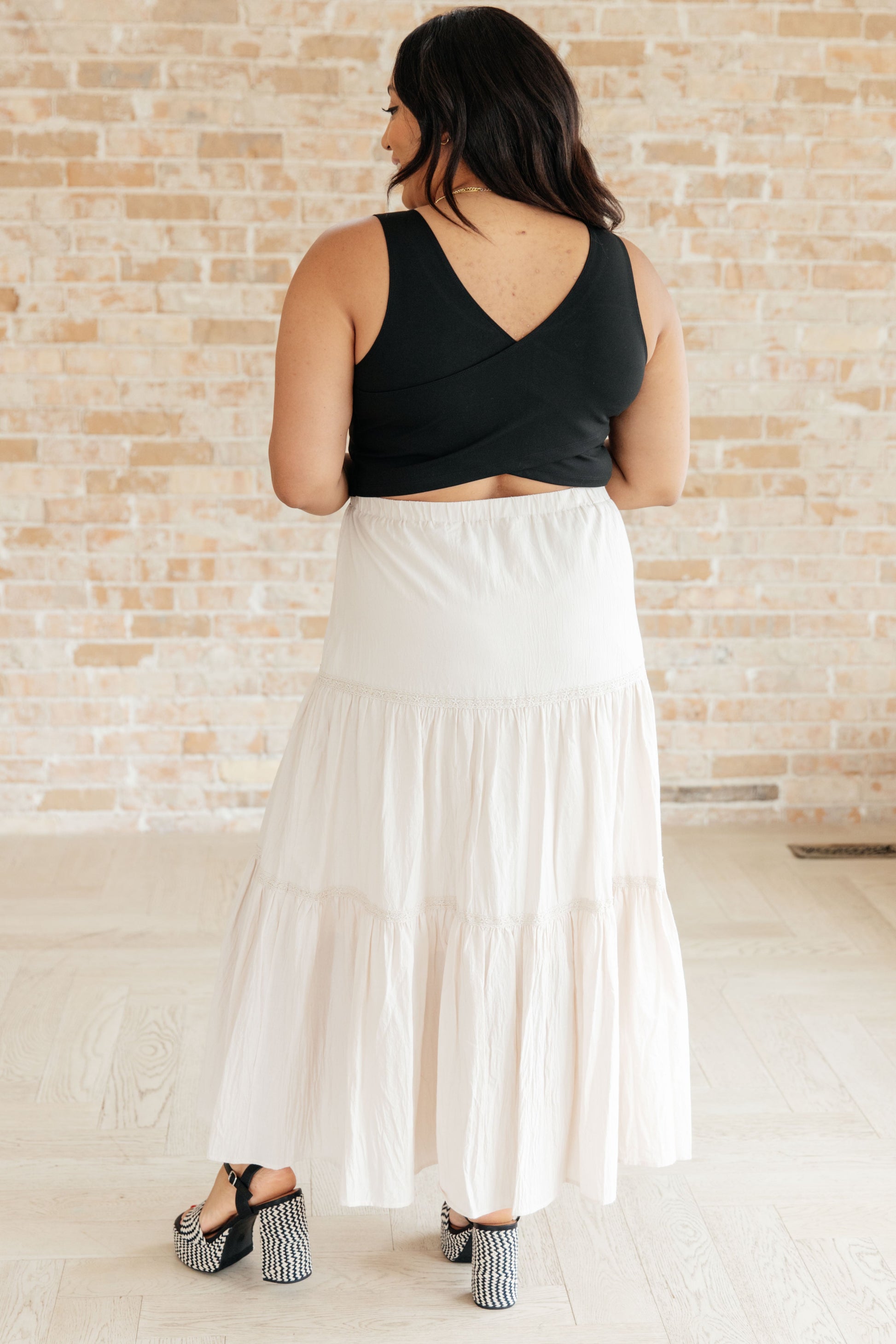 Let It Begin Tiered Maxi Skirt - FamFancy Boutique