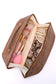 Life In Luxury Large Capacity Cosmetic Bag in Tan - FamFancy Boutique