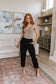 Love Me Dearly High Waisted Pants in Black - FamFancy Boutique