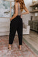 Love Me Dearly High Waisted Pants in Black - FamFancy Boutique