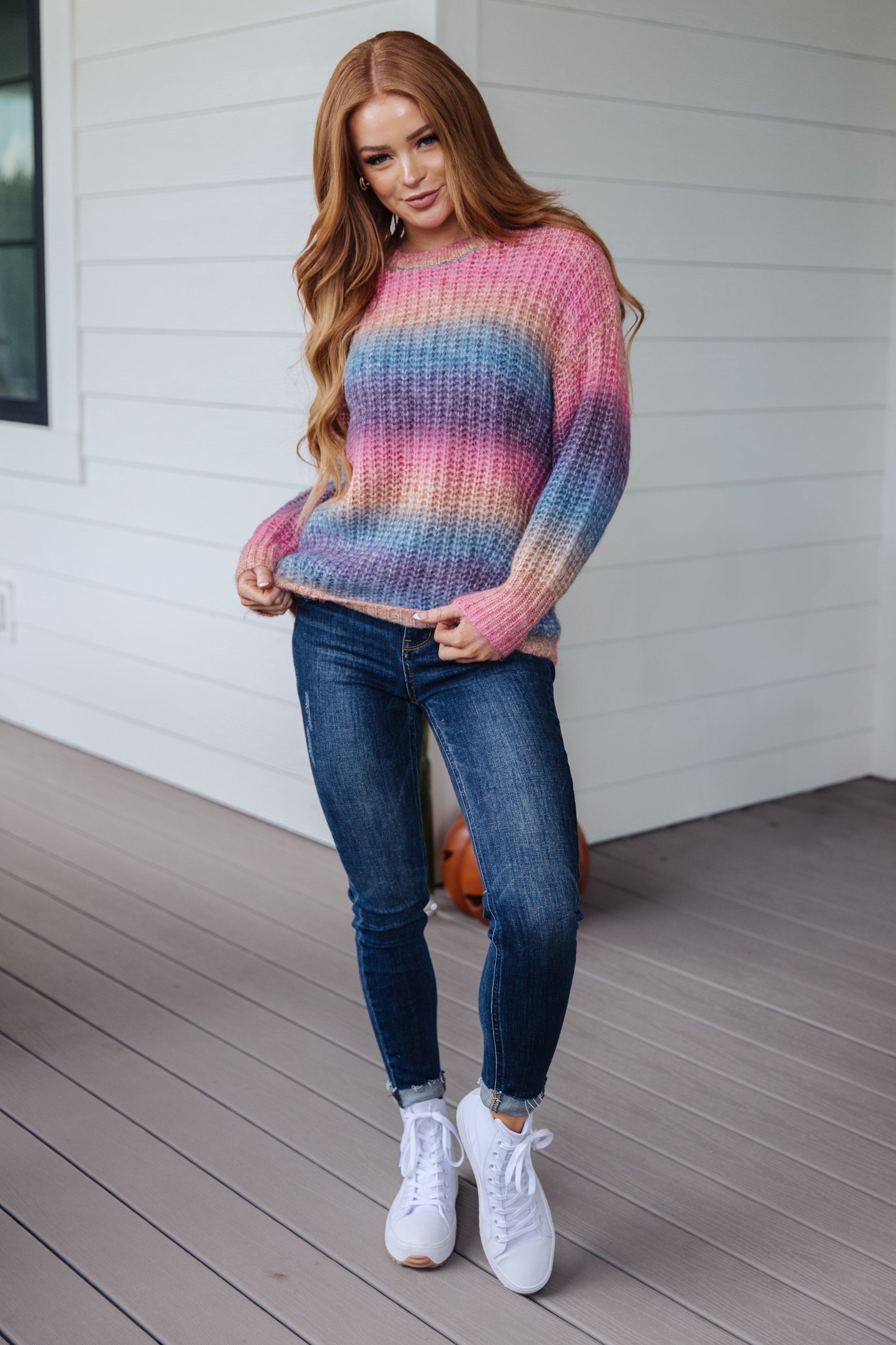 Make Your Own Kind of Music Rainbow Sweater - FamFancy Boutique