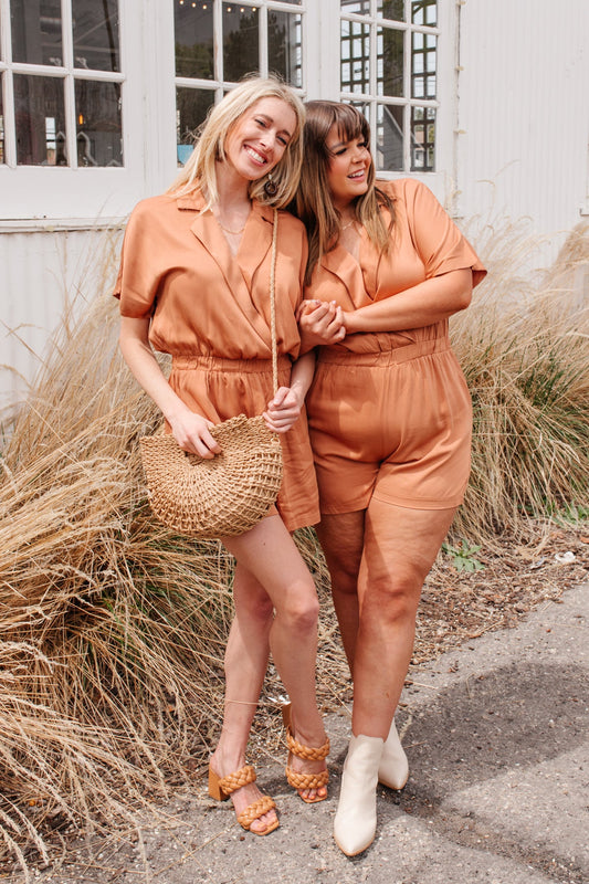 Midtown Romper - FamFancy Boutique