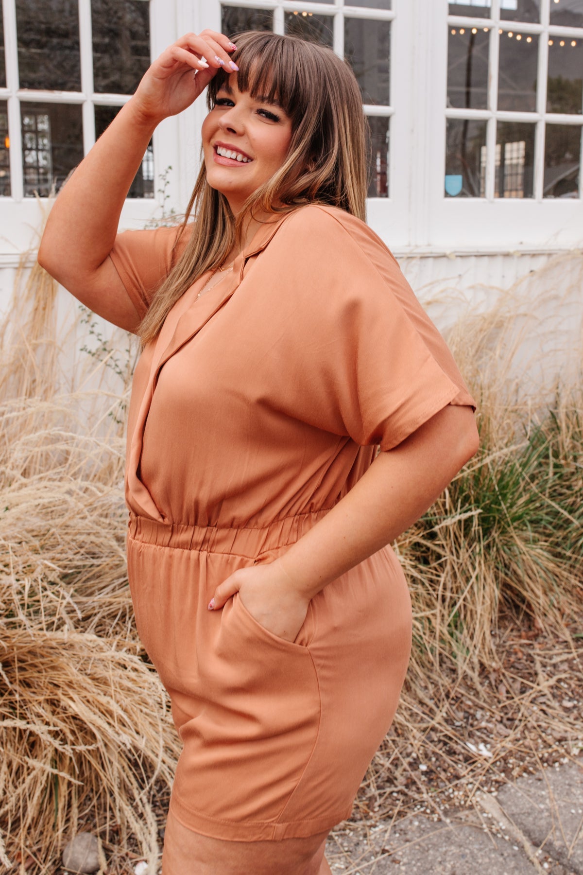 Midtown Romper - FamFancy Boutique