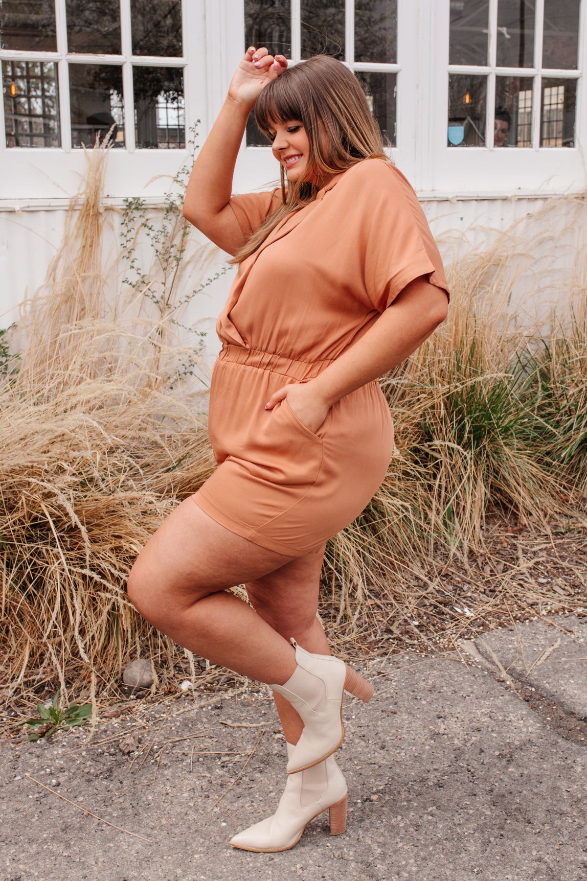 Midtown Romper - FamFancy Boutique